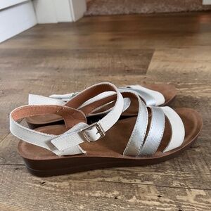Josef Seibel Comfort Sandals White